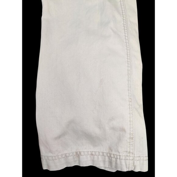 Wrangler Men's Cargo Cream Pants Size 38x32 - Picture 2 of 5